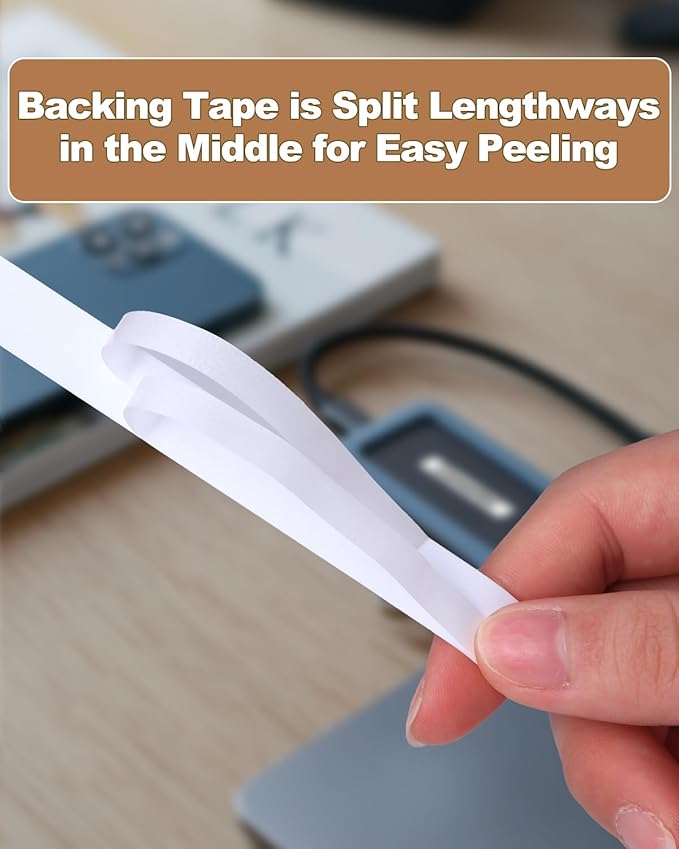 MarkDomain 6mm Label Tape Replacement TZe-211 Brother P-Touch Label Maker Tape 6mm 0.23" Laminated White Compatible with Brother Ptouch PTH110 PT-D200 PT-D210, 5-Pack