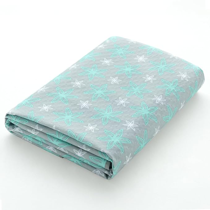 Splat Mat for Under High Chair Mat, 42x46 Inch, Mealtime Baby Splat Mat for Art/Crafts/Playtime, Waterproof Splash Mat, Machine Washable Portable Picnic Floor Mat Baby Feeding Table Cloth