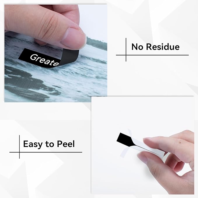 TZe-335 TZe335 Label Maker Tape White on Black Replacement for Brother P Touch TZe TZ Tape 12mm 0.47 Laminated Black, Compatible with Brother PT-D220 PT-D210 PT-H110, 4-Pack