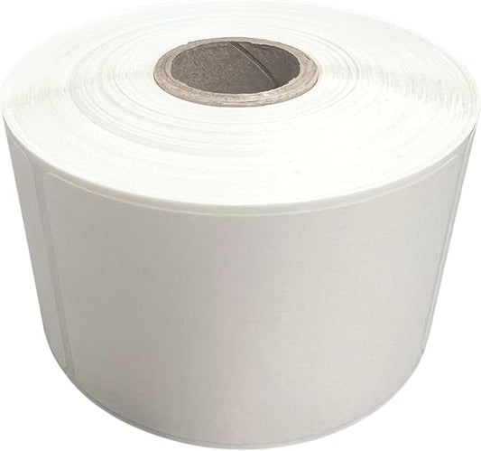 2x3 Dissolvable Food Labels, 500 Label Stickers, Bottle Labels for Storage Bins, Sticker Labels for Food containers, (500, Blank)