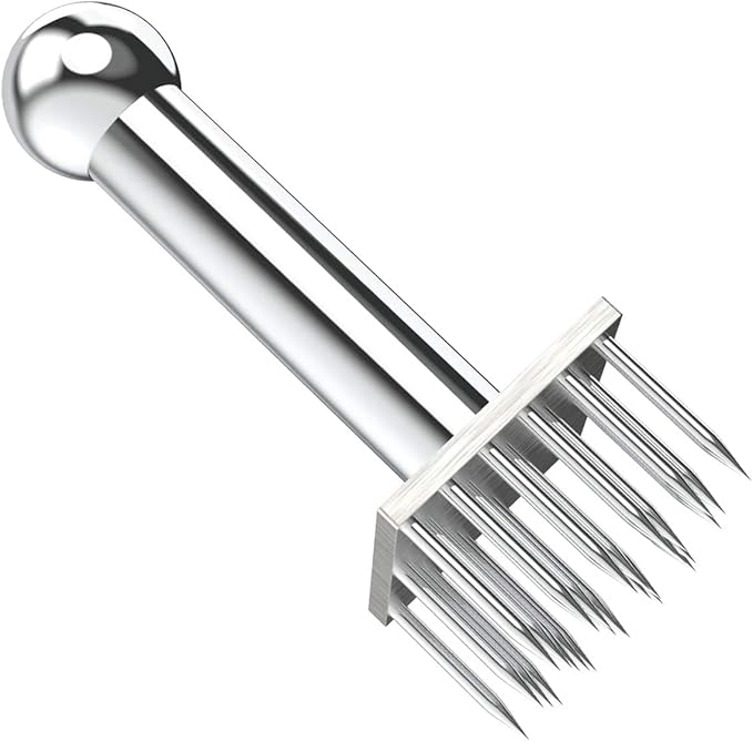Vankcp Professional Meat Tenderizer Tool Poultry Tenderizers with 28 Stainless Steel Blades Meat Mallet for Beef,Pork,Chicken