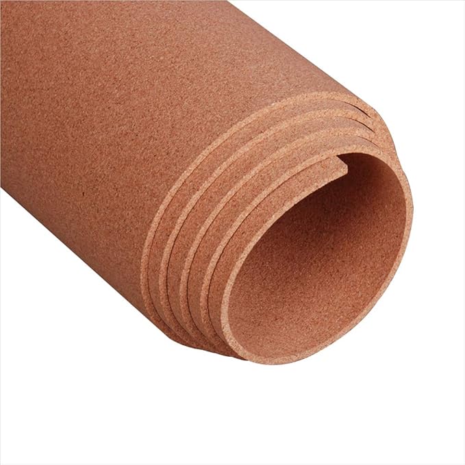 Manton Cork Premium Cork Sheet - 4' x 8' x 1/4", 100% Natural Facing Grade Material for Bulletin Boards, Decorative Photo and Message Push Pin Displays - Perfect for Home, School, and Office