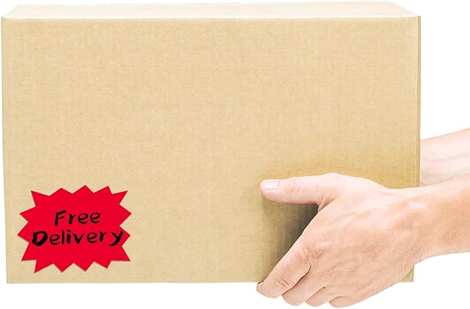 Price Tags Stickers Red 4 x 3 Inches Self-Adhesive Large Sale Sticker Starburst Signs Removable Waterproof Labels for Retail Store Market Business 500 PCS