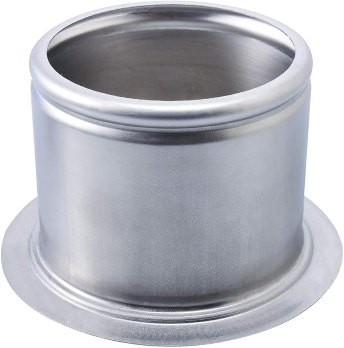 Kitchen Extended Sink Flange, Deep Garbage Disposal Flange Kitchen Sink Stainless Steel Flange Fit 3-1/2 Inch Standard Sink Drain Hole, Deep Sink Flange Replacement Accessories