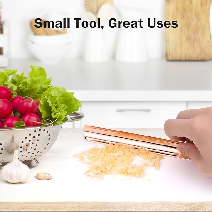 Crumbers for Servers, Compact Crumb Sweeper with Pocket Clip, Scraper Tool Kitchen, Serveware Tabletop Clean Accessories in Restaurant & Home for Waiters, Waitresses and Server (20 PACK, Rose Gold)