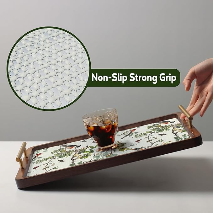Shelf Liner for Kitchen Cabinets Non-Adhesive,Cabinet Liner for Shelves Non Slip Drawer Liner,Waterproof Kitchen Drawer Liners,Cupboard Liners for Cabinets Easy to Clean (12In x 10FT)