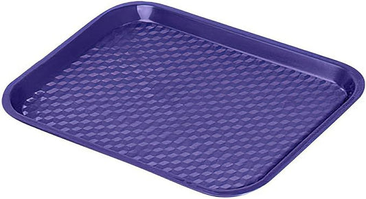 G.E.T. FT-16-CB BPA-Free Cafeteria / Fast Food Tray, 16.25" x 12", Cobalt Blue (Set of 12)