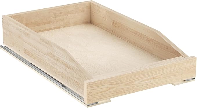 LOVMOR Pull Out Cabinet Organizer 13½”W x 21”D, Cabinet Pull Out Shelves with Soft Close, Pull Out Shelf, Cabinet Drawers Slide Out for Kitchen Base Cabinets