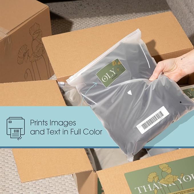 1 3/4" X 2/3" Matte White Printable Labels for Inkjet and Laser Printers - 30 Sheets, 1800 Custom Stickers for Return Address Labels, Price Tags, File Folders - Spartan Industrial Template R003