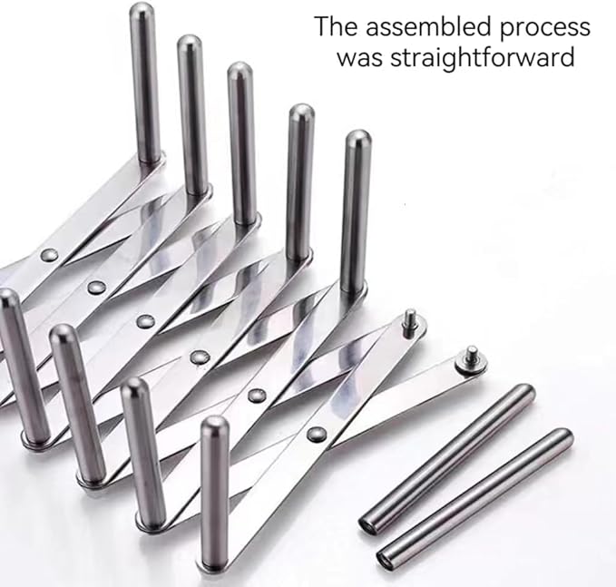 Pot Lid Organizer Pot Lid Holder Adjustable Pot Lid & Plate& Pans multipurpose Organizer Rack Holder Stainless Steel Dish Plate Drying Rack