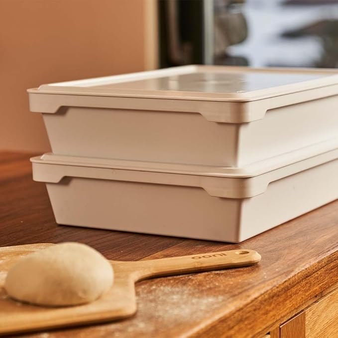 ooni Pizza Dough Proofing Box with Lid - Pizza Oven Accessories Proofing Tray - Pizza Dough Proofing Tray