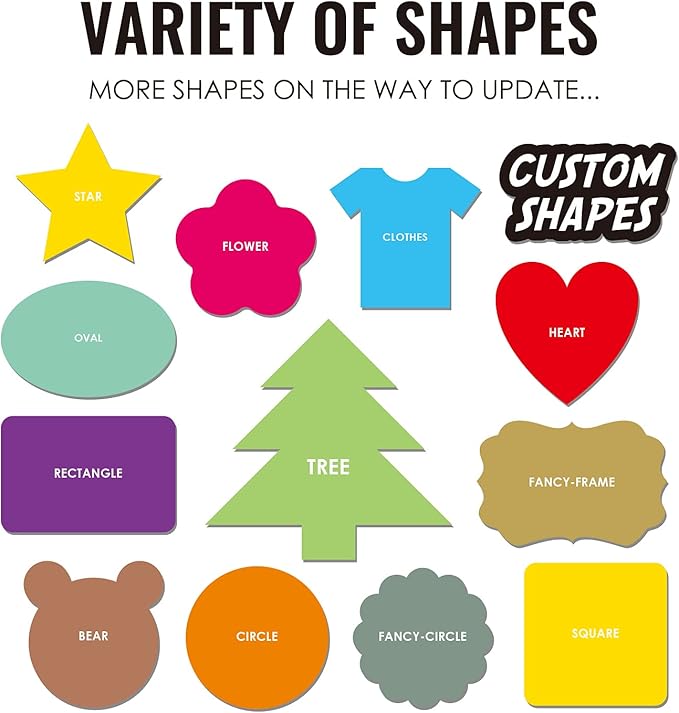 Custom Stickers Personalized Labels - Customized Stickers with Any Design Image Logo Text,Custom Thank You Label Stickers,Custom Stickers for Business Logo,100 Labels (Scalloped,3.5"x3.5")
