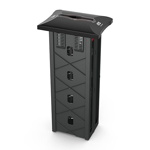 Tork Xpressnap® In-Counter Napkin Dispenser Black N4, Signature Range, 21.5" x 9.9" x 7", 6032200