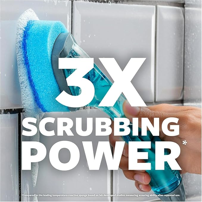 Scotch-Brite Non-Scratch Dishwand Refills for Nonstick, Dish Wand Sponge Heads- Glass, Pots, Pans, Tubs, Showers (24 Refill Pads)