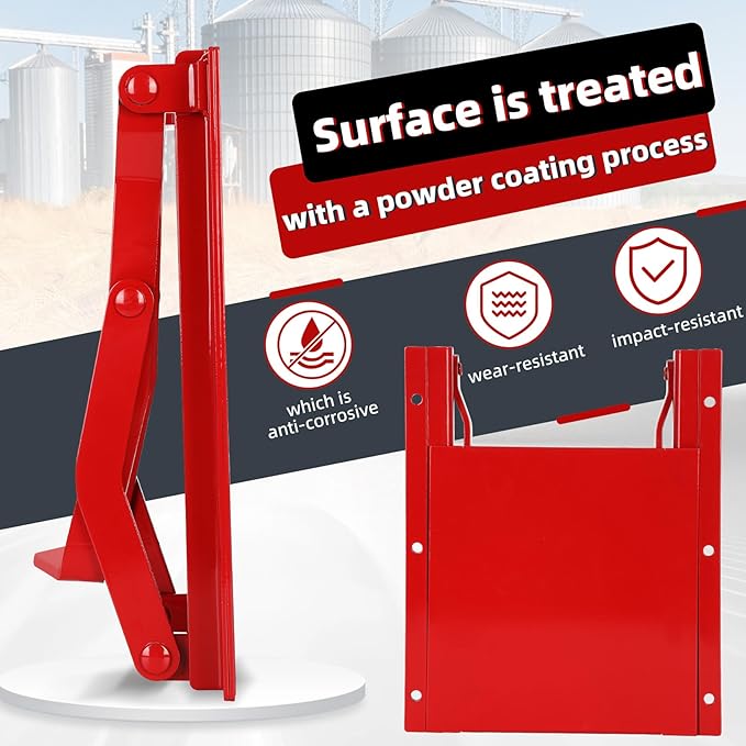 Sliding Grain Gate-Grain Bin Slide Gate-Sliding Grain Gate for IBC Tote-Grain Gate Kit 9 inch x 9 inch.Grain bin Slide Gate of The Grain Storage are Used to facilitate The Transfer of Goods