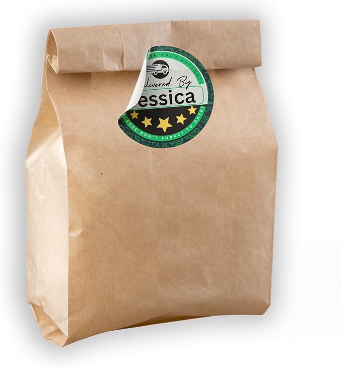 Build Your Own Stickers - Any Design + Logo - Personalize Business - 50+ Roll - Multi Shapes, Sizes, Backgrounds, Text - Gloss/Matte Labels (2.5 inch Circle)