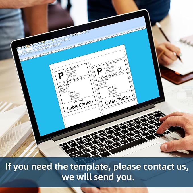 500 Sheets 2000 Labels 4"x5" 4 Up Shipping Address Labels for Laser & Inkjet Printers, Permanent Adhesive 4 per Page Shipping Stickers
