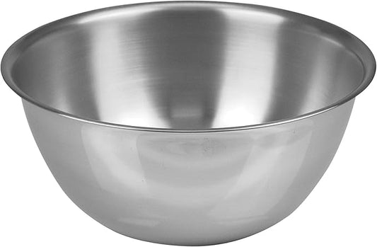 Fox Run Large Stainless Steel, Mixing Bowl, 14.25 x 14.25 x 6.25 inches, Metallic