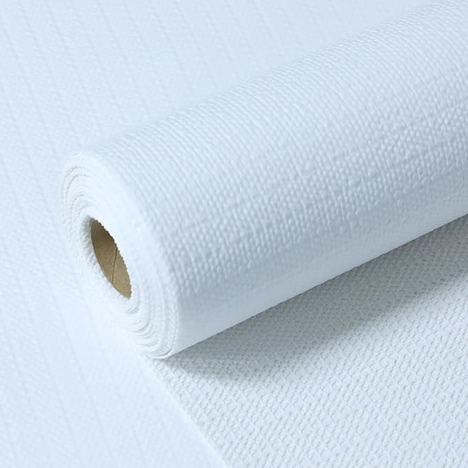 Shelf Liners for Kitchen Cabinets 14 Inch Wide X 20 Ft Non Adhesive Cabinet Drawer Liner Non Slip Water Oil-Proof Strong Grip Pantry Refrigerator Shelves Bathroom Drawer Mat Cupboard Closet Liner
