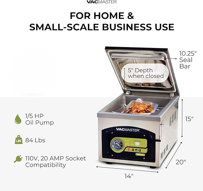 VacMaster VP215 Chamber Vacuum Sealer