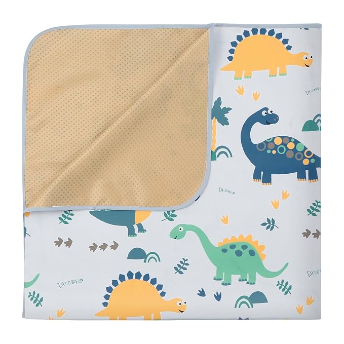 Splat Floor Mat for Under High Chair/Arts/Crafts by CLCROBD, 51" Waterproof Anti-Slip Food Splash Spill Mess Mat, Washable Portable Picnic Mat and Table Cloth