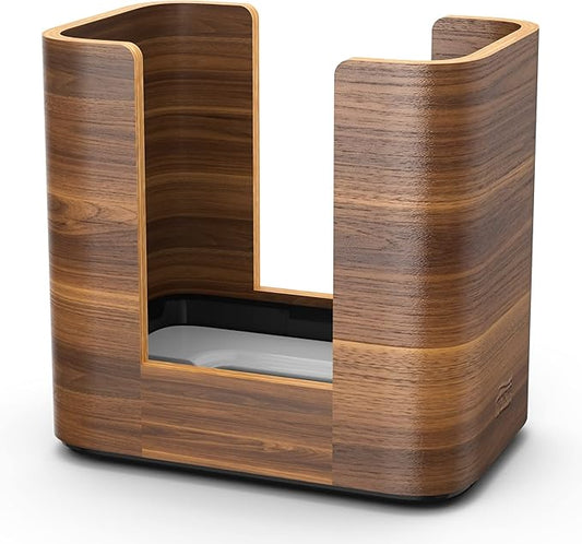 Tork Xpressnap Tabletop Napkin Holder Walnut N4, Compact, Image Range, 7.6" x 8" x 5.5", 72900