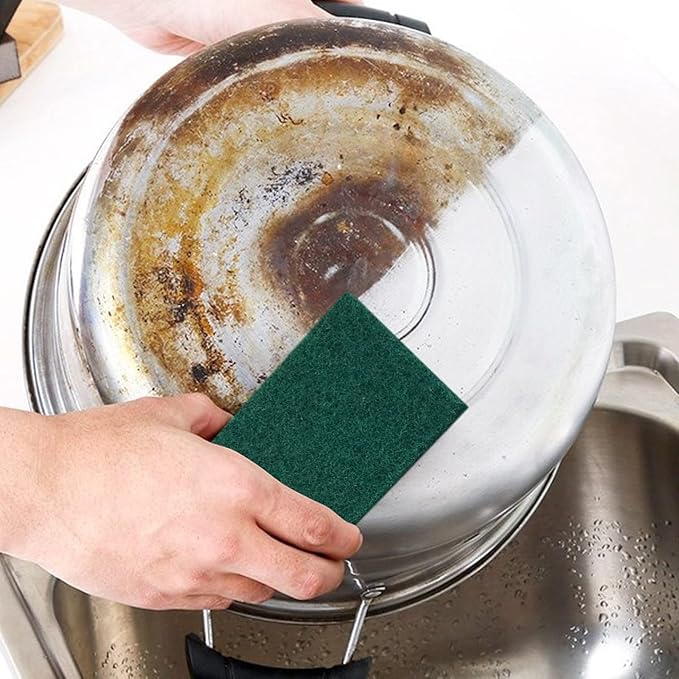 Heavy Duty Scrub Sponge, Scratch Free Home Kitchen Dual-Sided Dishwashing Sponge, Sponge scouring pad,for Kitchen, Sink, Dish, Bathtub, Wall 40PCS