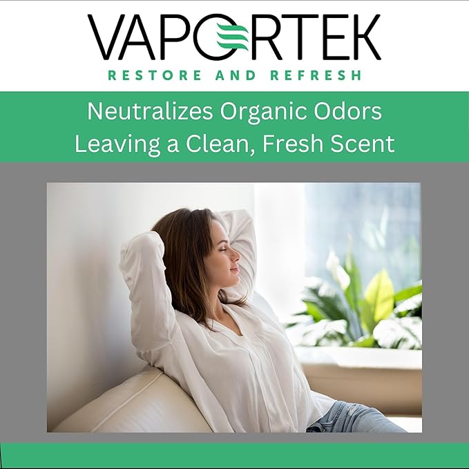 Vaportek Heavy Duty Odor Neutralizer Stand Alone Cartridge, HDSA 2.0, Odor Removal for Home, Office, Basements, Garages, and More, 3X Plus Lemon Fragrance (Lemon)