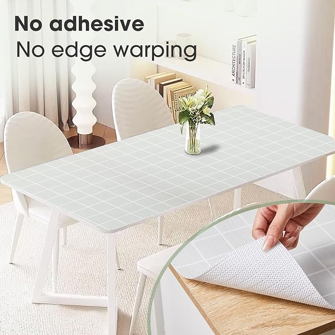 Beautysaid Shelf and Drawer Liner for Kitchen Cabinet, Non Adhesive Non Slip Shelf Paper Waterproof Washable Thickened for Dresser Pantry Shelve Bathroom Protector Liner(Light Green,18 in x 10 FT)