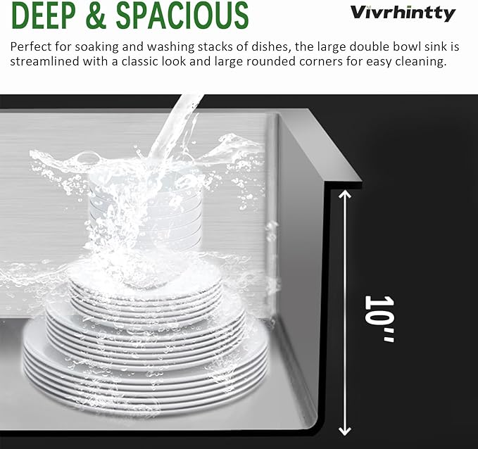 33x22 Inch Topmount or Drop In Kitchen Sink Worktation 16 Gauge Stainless Steel Single Bowl Kitchen Sink with Drainpipe, Silver