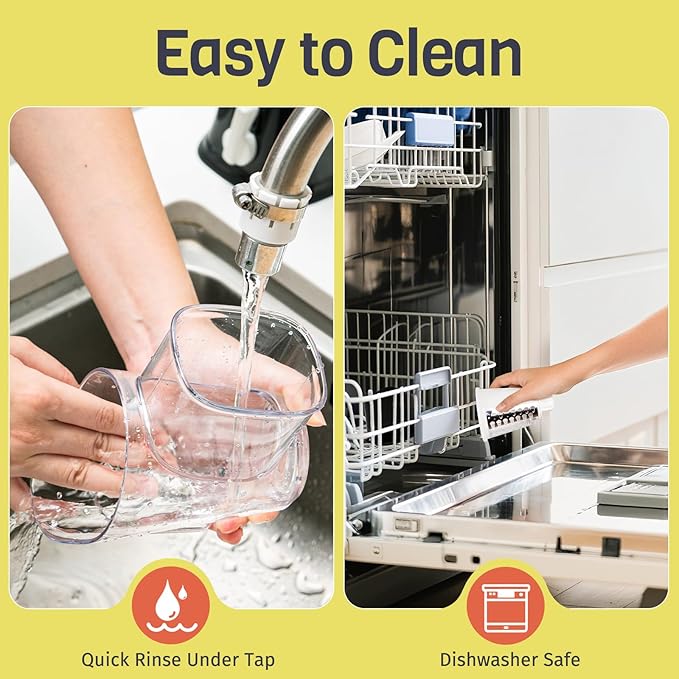 Nexsujo 5-in-1 Rotary Cheese Grater Hand Crank, Vegetable Slicer Shredder with 5 Interchangeable Blades, Graters for Kitchen, Safe Kitchen Tool for Cheese, Nuts, Chocolate, Black