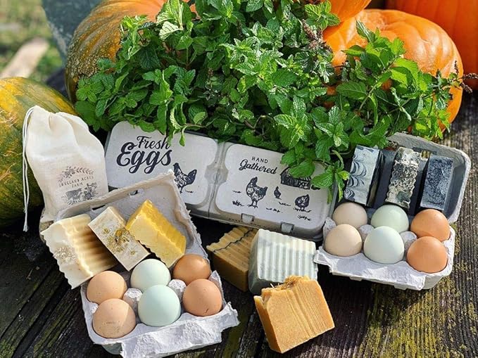 Half Dozen Egg Cartons- Full Dozen Can Split to Half Dozen Size- Each Carton Securely Holds 6 or 12 Extra Large Eggs (Natural, 250)