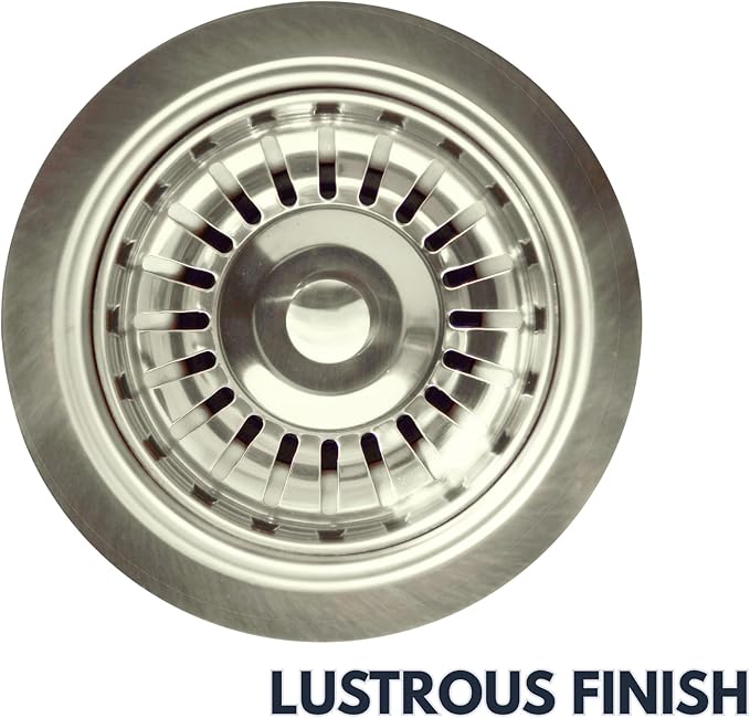 Nantucket Sinks NS35L Standard Kitchen Basket Strainer Drain