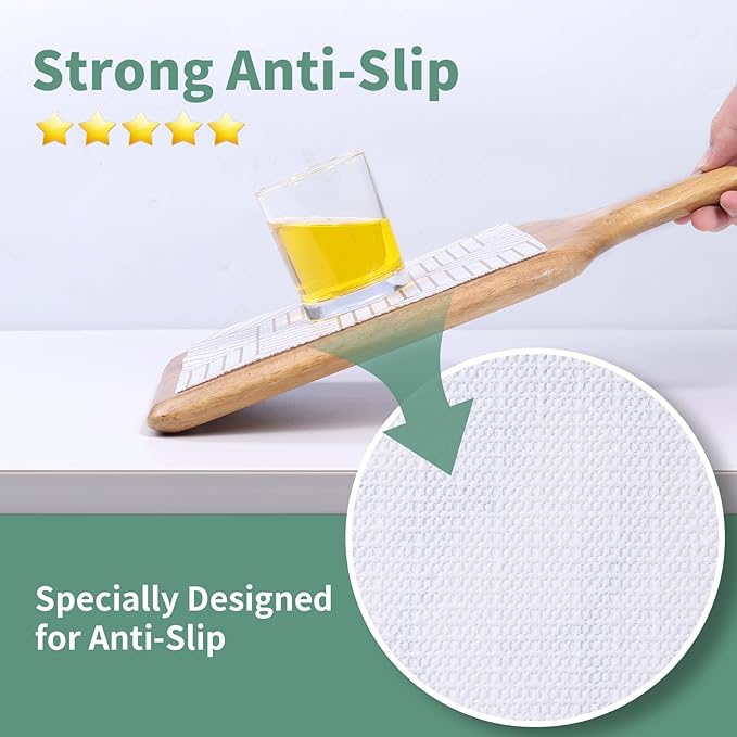 Shelf Liners for Kitchen Cabinets 12in x 30FT, Non Adhesive Cabinet Liner Strong Non-Slip Thickened Gold Geometric Drawer Liner, Easy to Clean for Shelf, Cabinet with Knife and Tape Measure