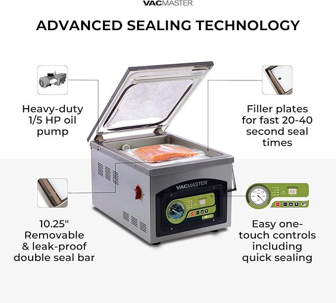 VacMaster VP215 Chamber Vacuum Sealer