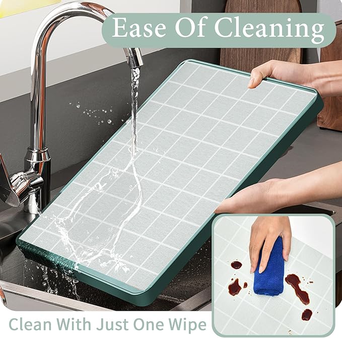 Drawer and Shelf Liner for Kitchen Cabinet: 17 in X 30 Ft Non Slip Waterproof Shelf Paper Non Adhesive Refrigerator Liners Light Gray Grid Easy Liners for Bathroom
