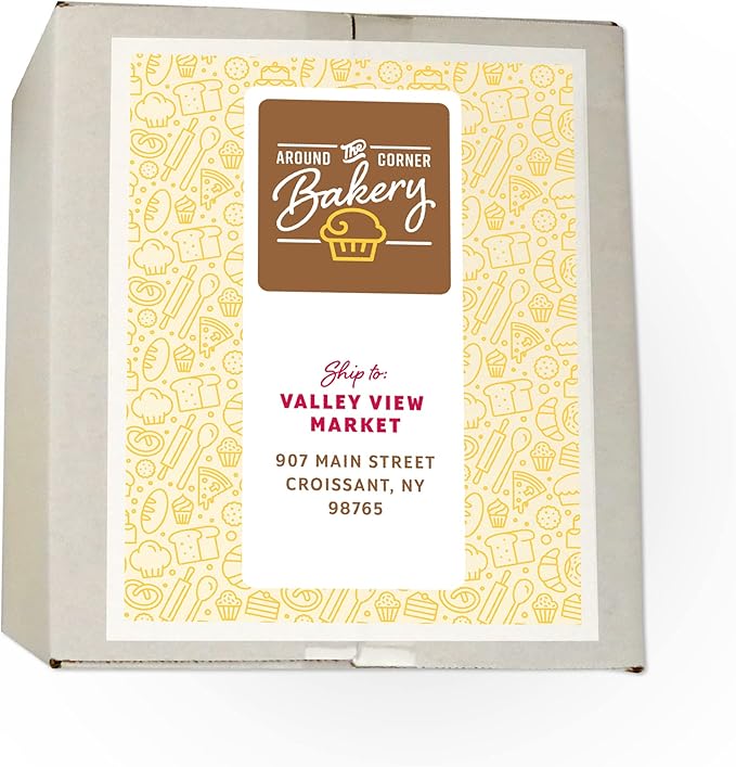MACO Laser/Ink Jet White COVER-ALL Full Sheet Labels, 8-1/2" x 11", 1 per Sheet, 25 per Pack (ML-0125)