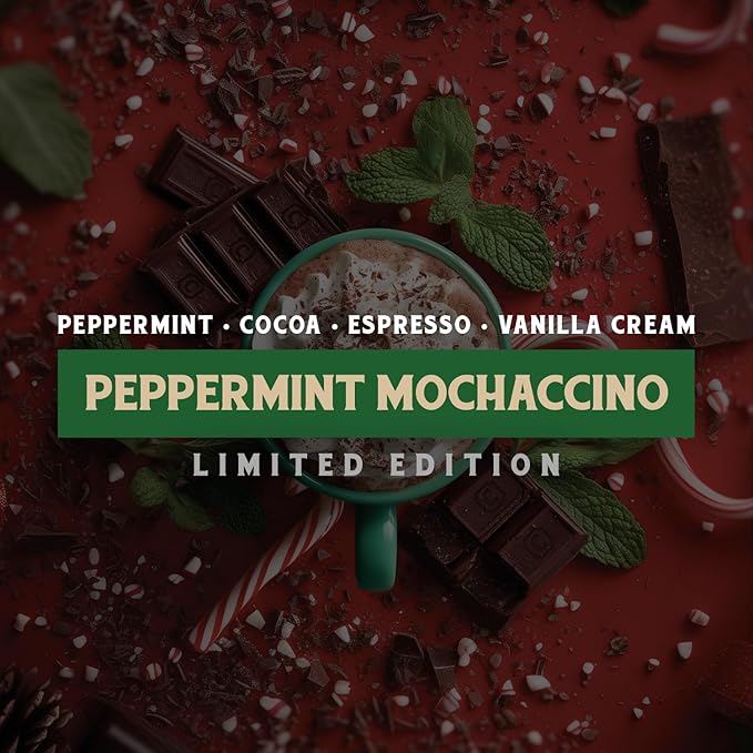 CAMPANELLI Luxury Surface Cleaner – Plant-Powered, Non-Toxic, Eco-Friendly for Kitchen, Bathroom & Home – 20 oz Peppermint Mochaccino Scent (Limited Edition)