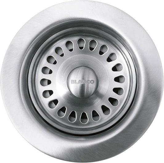 BLANCO, Stainless Steel 441093 Kitchen Drain Basket Strainer, 3.5"