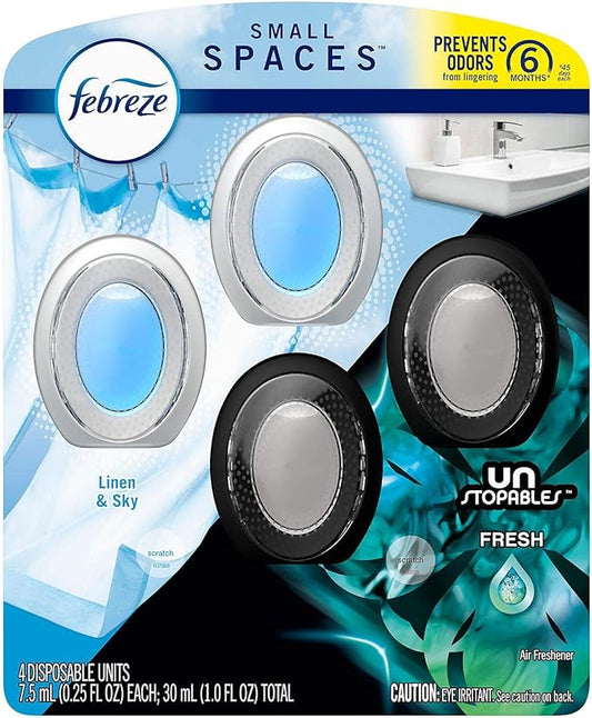 Febreze Small Spaces Air Freshener (4 pk.) Linen & Sky & Fresh