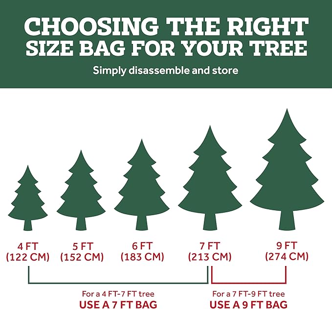 ZOBER 600D Oxford Fabric Rolling Christmas Tree Storage Bag - Fits 7.5 Ft Artificial Trees - Waterproof Christmas Tree Bag For Storage Box For Xmas, Durable Handles and Wheels - Card Slot - Gray