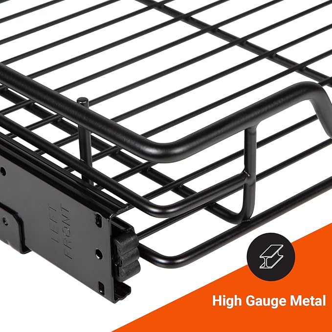 HOLDN’ STORAGE Pull Out Cabinet Organizer, Heavy Duty Caddy w/Lifetime Limited Warranty -17”W x 21”D - Requires At Least 18-1/4” Cabinet Opening, Steel Metal Cabinet Drawers Slide Out, Black