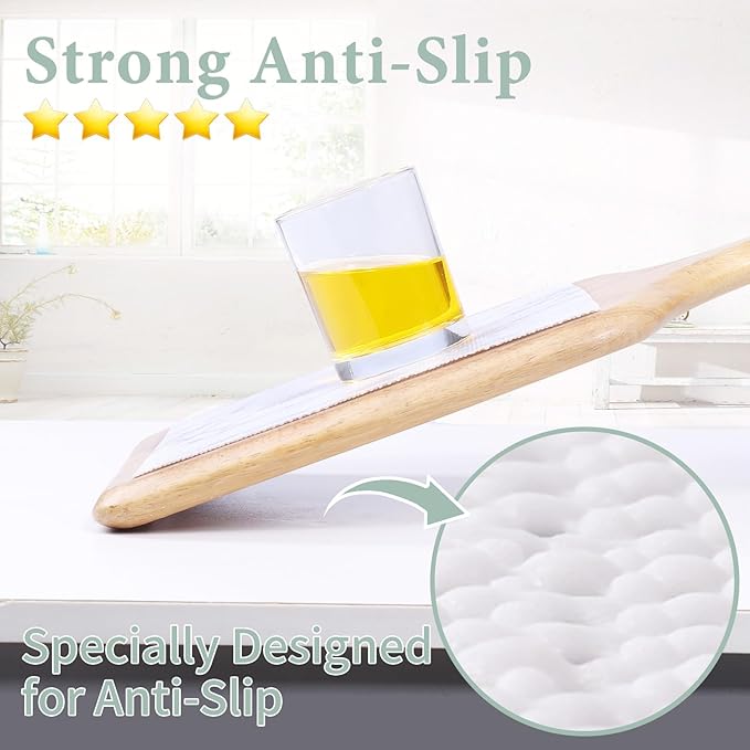 2-Layer Drawer and Shelf Liner for Kitchen Cabinet: 35.4 in X 39.5 Ft Non Slip Waterproof Shelf Paper Non Adhesive Refrigerator Liners White Marble Easy Liners for Bathroom with Knife Tape Measure
