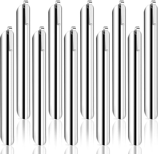 Crumbers for Servers, Restaurant Crumb Sweepers, Stainless Steel Crumb Cleaner, Stainless Steel Crumb Scraper, Stainless Steel Table Crumber Tool for Waiters, Waitresses and Servers (10 PACK)