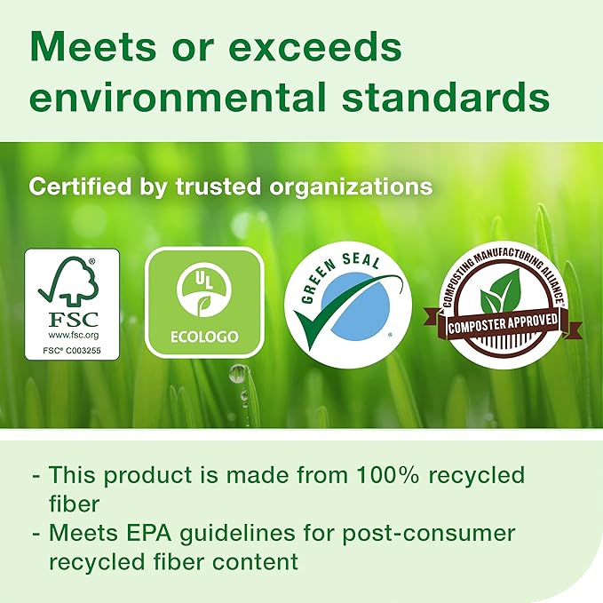 Tork Xpressnap Natural Environmental Print Dispenser Napkin N4, Recycled 1-ply, 8.5" x 13", 12 x 500 napkins, 908EX