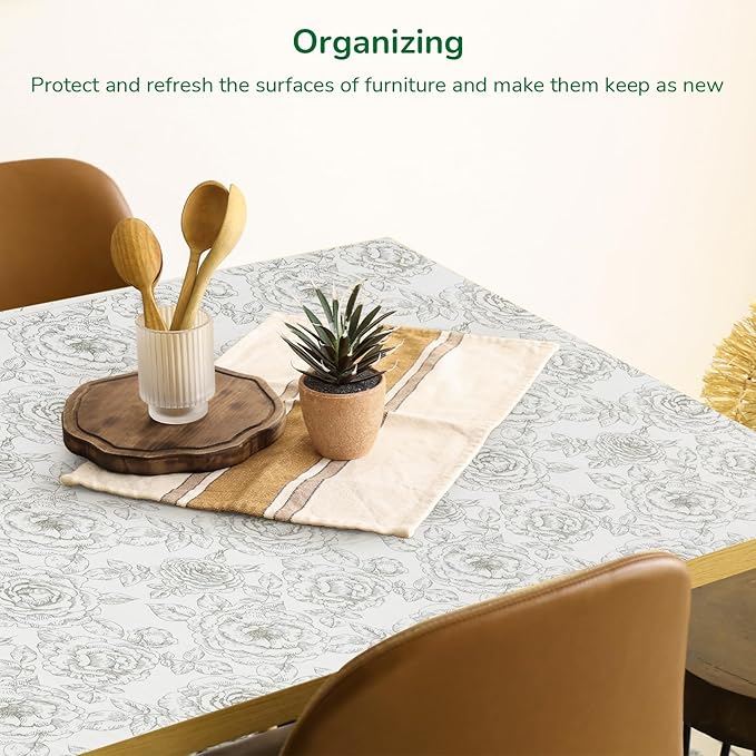 Drawer and Shelf Liner for Kitchen, Non-Slip Non-Adhesive Cabinet Liners for Cupboard, Dresser, Shelves, Tool Box, Pantry, Thickened Easy Install, Strong Grip, 17.5In x 20FT, Rose