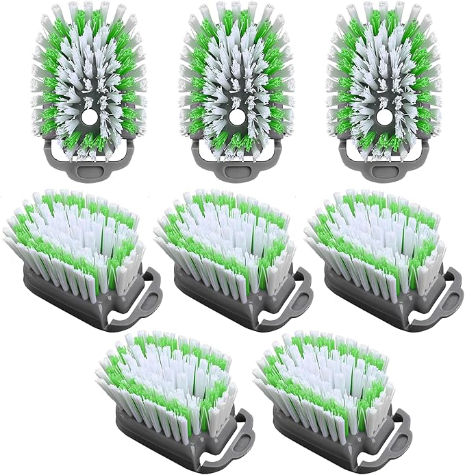 Dishwand Brush Refill, 8 Pack Dish Brush Refills Compatible with Scotch-Brite Dishwand, Dish Soap Brush for Dishes, Pans, Sink, Pots