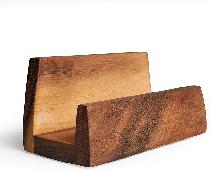 Shumaru Natural Wood Cutting Board Stand – Fits 2"–2.3" Heavy Boards, 7.75" × 4" × 4" | Handmade Sturdy Holder Supports Boards up to 24 in