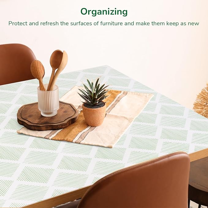 Drawer and Shelf Liner for Kitchen, Non-Slip Non-Adhesive Cabinet Liners for Cupboard, Dresser, Shelves, Tool Box, Pantry, Thickened Easy Install, Strong Grip, 17.5In x 20FT, Green