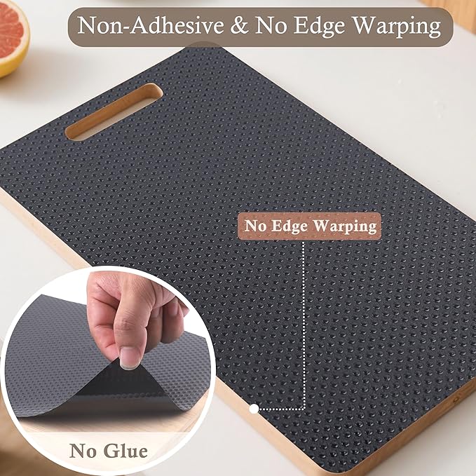 Shelf Liner Non-Slip 18 Inch Wide X 20 Ft Kitchen Cabinet Drawer Liners Waterproof & Oil-Proof Drawer Mat for Cupboard Pantry Non Adhesive Refrigerator Shelf Liner Strong Grip Cabinet Mat (Black)